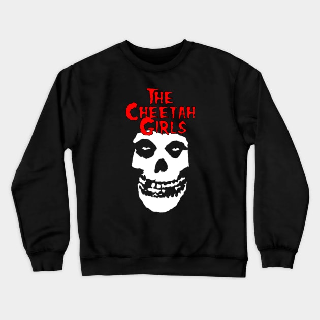 Where Cheetahs Dare Crewneck Sweatshirt by PlanetWeirdPod